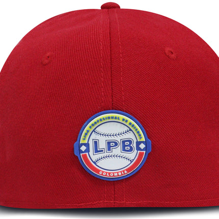 Gorra Caimanes de Barranquilla Oficial Cerrada Roja