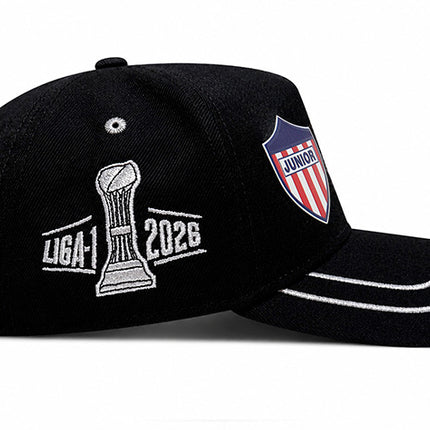 Junior FC Campeón 2026 Gorra Edición especial Negra