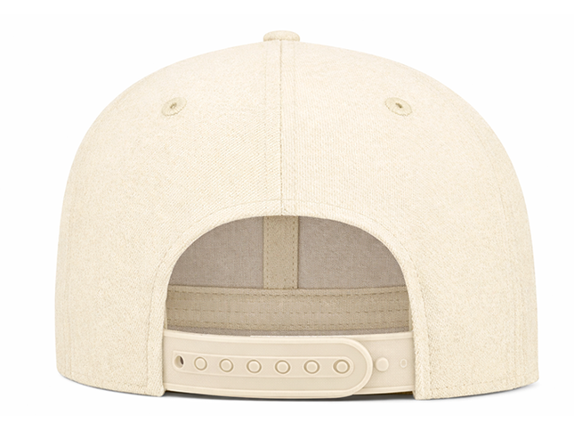 Gorra plana DJ Remember you´re not alone beige/amarillo
