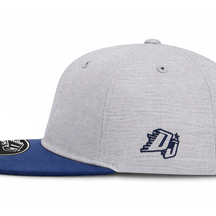 Gorra plana DJ Remember you´re not alone gris/azul