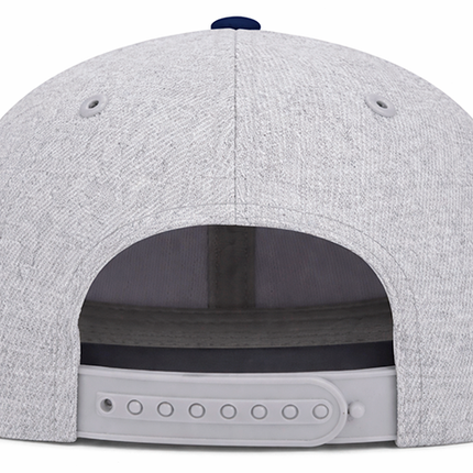 Gorra plana DJ Remember you´re not alone gris/azul