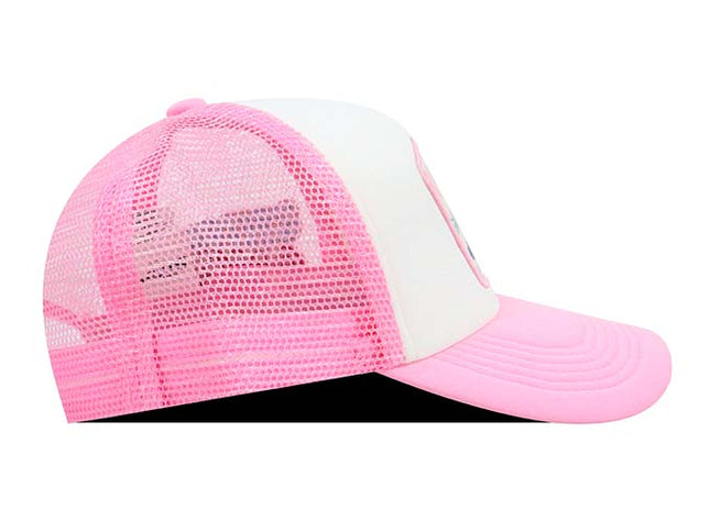 Gorra Lilo & Stitch Ds-010 keep palm & carry on rosa