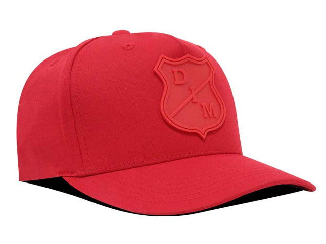 Gorra DIM Independiente Medellín Oficial rojo tono a tono