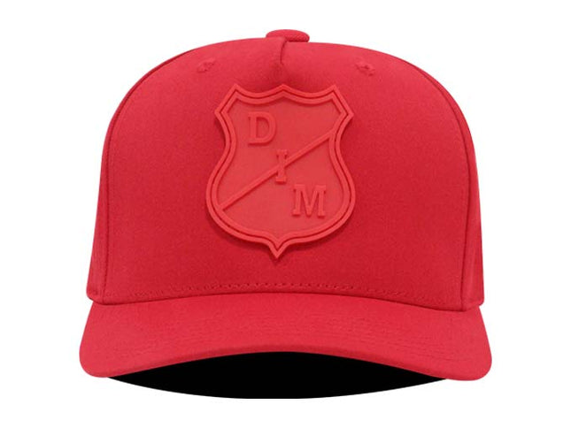 Gorra DIM Independiente Medellín Oficial rojo tono a tono