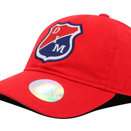 Gorra DIM Oficial dad cap roja talla junior