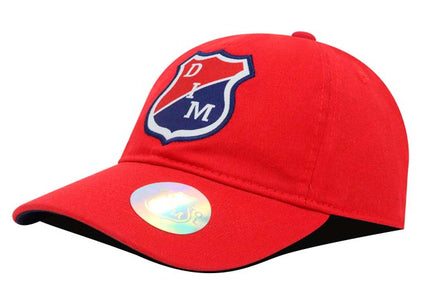 Gorra DIM Oficial dad cap roja talla junior