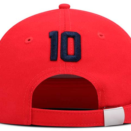 Gorra DIM Oficial dad cap roja talla junior