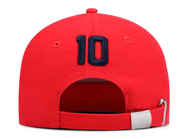 Gorra DIM Oficial dad cap roja talla junior