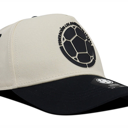 Gorra FCF oficial Selección Colombia FCFE-0424 beige/negro