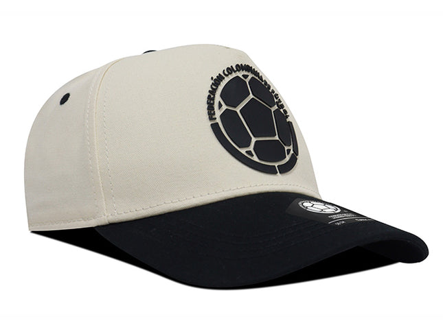 Gorra FCF oficial Selección Colombia FCFE-0424 beige/negro