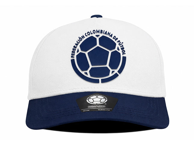 Gorra FCF oficial Selección Colombia FCFE-0424 beige/azul