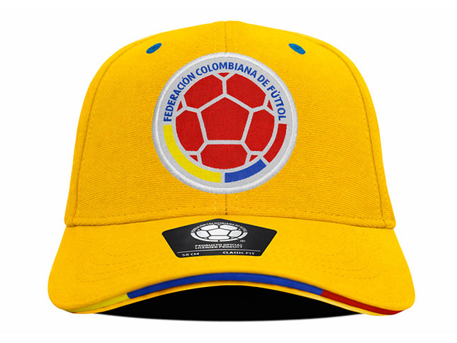 Gorra Oficial FCF Selección Colombia clásica FCFE-0124 amarillo