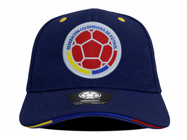 Gorra Oficial FCF Selección Colombia clásica FCFE-0124 azul