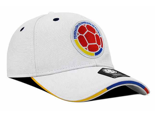 Gorra Oficial FCF Selección Colombia clásica FCFE-0124 blanco