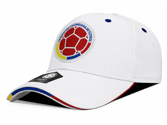 Gorra Oficial FCF Selección Colombia clásica FCFE-0124 blanco