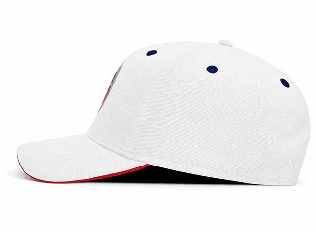 Gorra Oficial FCF Selección Colombia clásica FCFE-0124 blanco