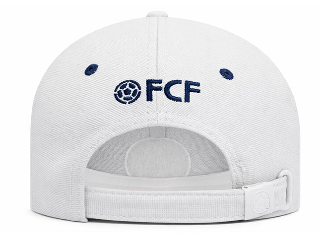 Gorra Oficial FCF Selección Colombia clásica FCFE-0124 blanco
