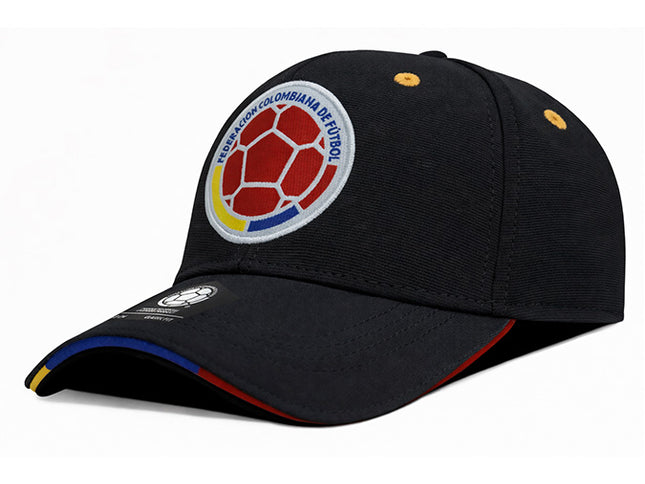 Gorra Oficial FCF Selección Colombia clásica FCFE-0124 negra