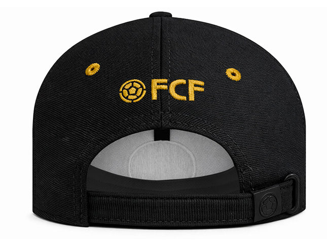 Gorra Oficial FCF Selección Colombia clásica FCFE-0124 negra