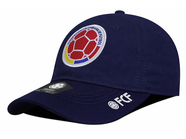 Gorra Oficial FCF Selección Colombia dad cap FCFE-0224 azul