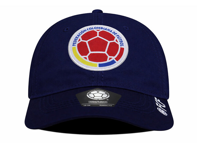 Gorra Oficial FCF Selección Colombia dad cap FCFE-0224 azul