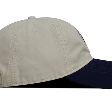 Gorra Oficial FCF Selección Colombia dad cap FCFE-0224 beige/azul oscuro