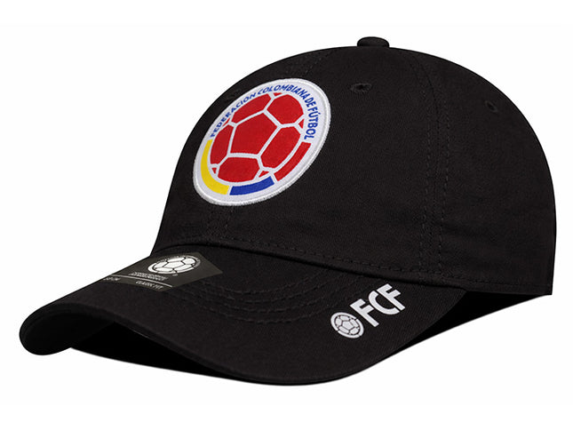 Gorra Oficial FCF Selección Colombia dad cap FCFE-0224 negro
