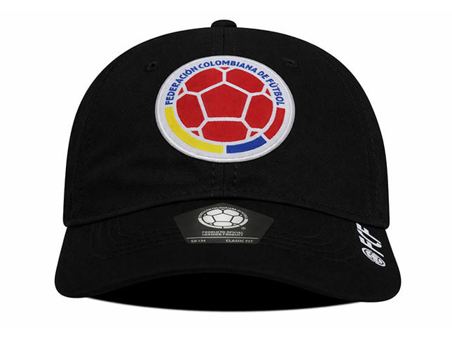 Gorra Oficial FCF Selección Colombia dad cap FCFE-0224 negro