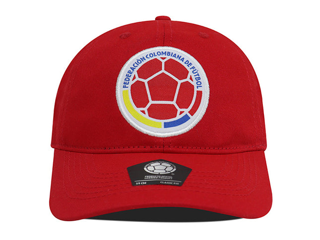 Gorra Oficial FCF Selección Colombia clásica dad cap FCFS-002