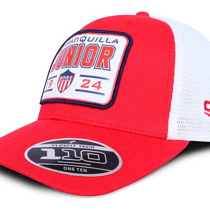 Gorra Junior F.C Oficial Flexfit 110MT Rojo/Blanco