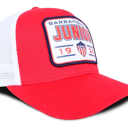 Gorra Junior F.C Oficial Flexfit 110MT Rojo/Blanco
