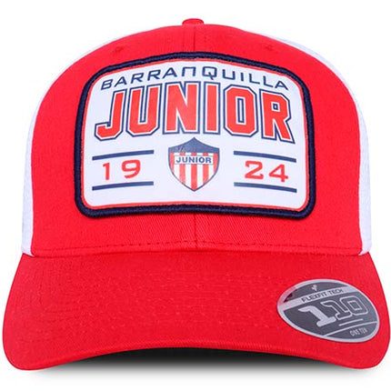 Gorra Junior F.C Oficial Flexfit 110MT Rojo/Blanco
