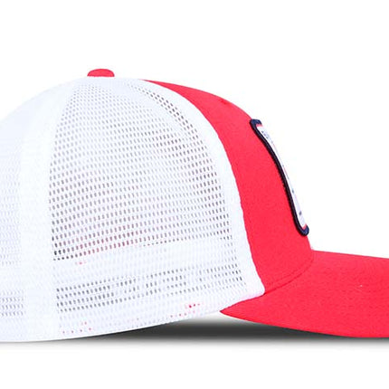 Gorra Junior F.C Oficial Flexfit 110MT Rojo/Blanco