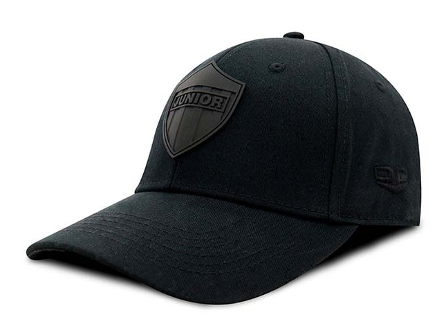 Gorra Junior FC Oficial Negra tono a tono