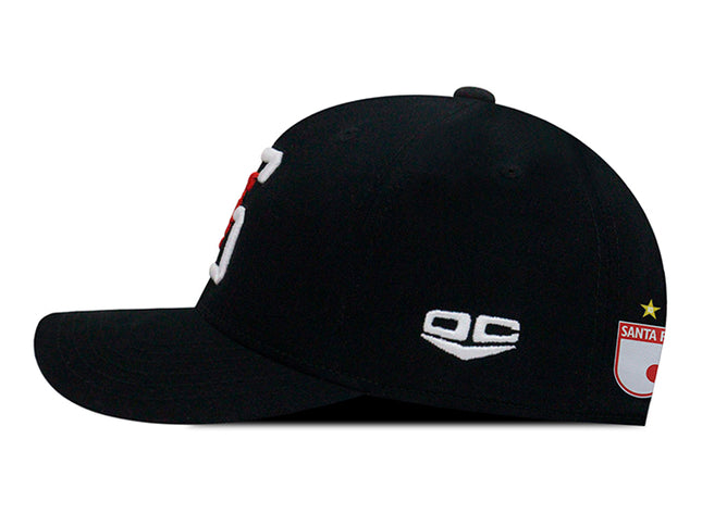 Gorra Independiente Santa Fe Oficial OC Caps negro SF