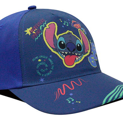 Gorra Lilo & Stitch Disney Original SKM-001 niño Unleash azul