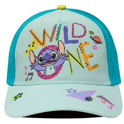 Gorra Lilo & Stitch Disney Original SKM-005 niño wild one azul