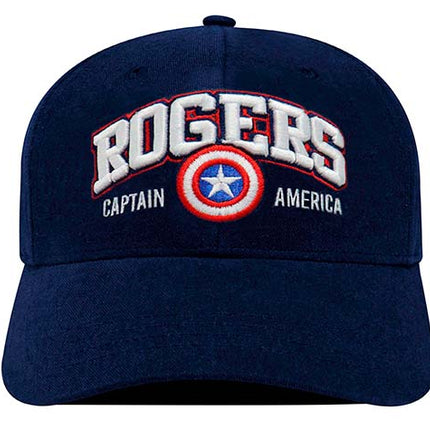 Gorra Marvel Original Rogers Captain America Azul Oc Caps