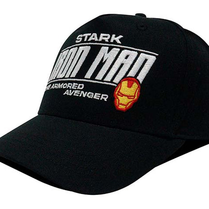 Gorra Marvel Original Stark Iron Man  Negra  Oc Caps