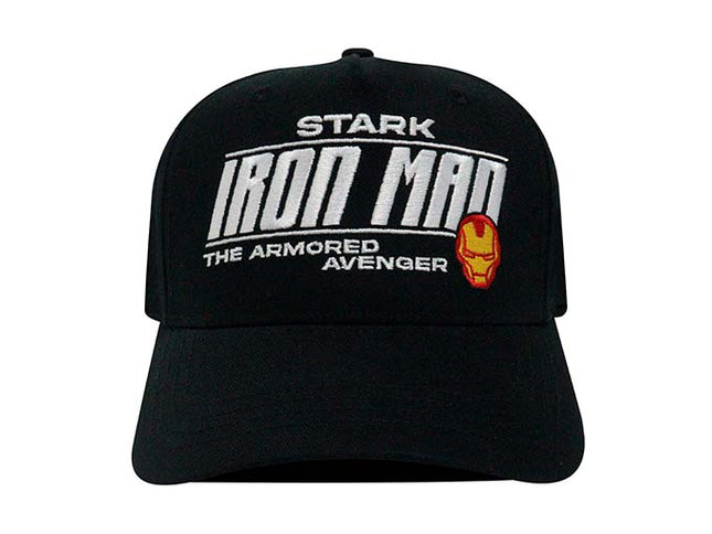 Gorra Marvel Original Stark Iron Man  Negra  Oc Caps