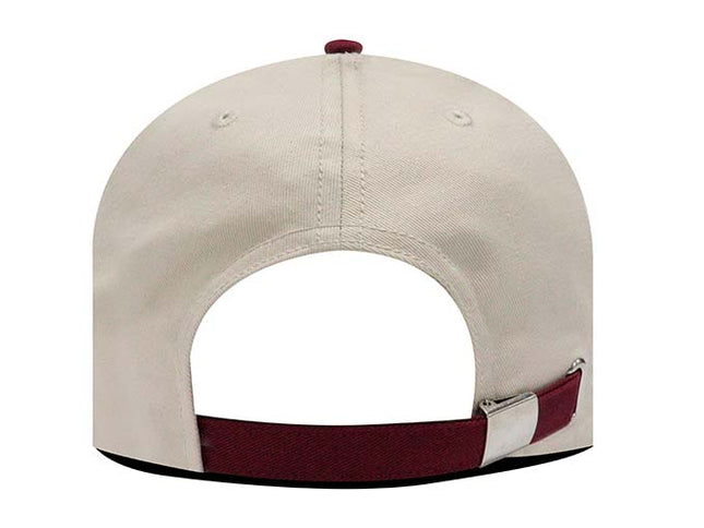 Gorra Marvel Original bicolor beige/vinotinto Oc Caps
