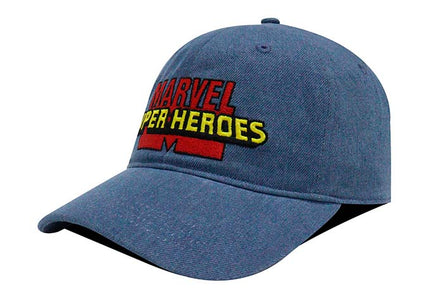Gorra Marvel Superheroes Original azul claro Oc Caps