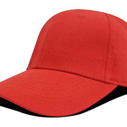 Gorra clásica beisbolera Oto-101 rojo