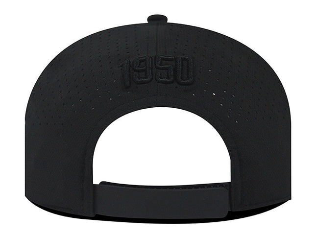 Gorra Once Caldas Oficial deportiva Negra tono a tono