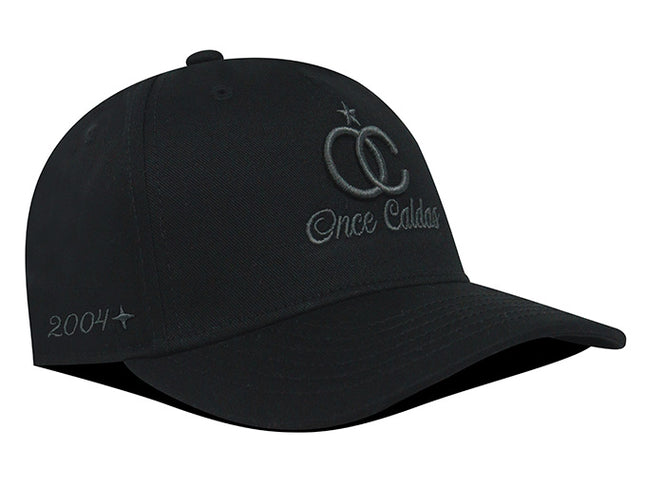 Gorra Once Caldas Oficial negra 2004