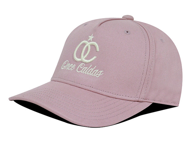 Gorra Once Caldas Oficial palo rosa 2004