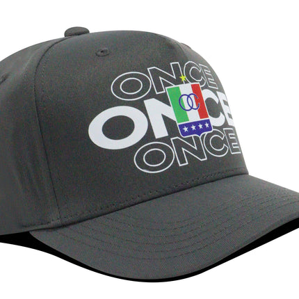Gorra Once Caldas Oficial Gris
