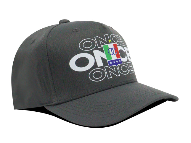 Gorra Once Caldas Oficial Gris