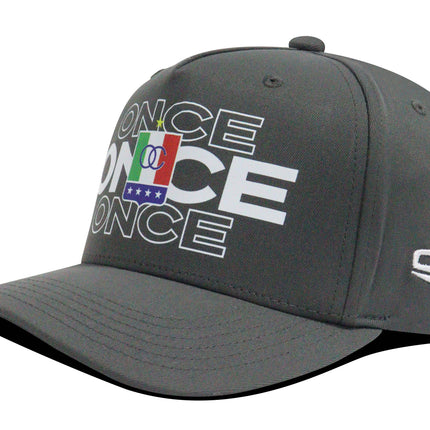 Gorra Once Caldas Oficial Gris