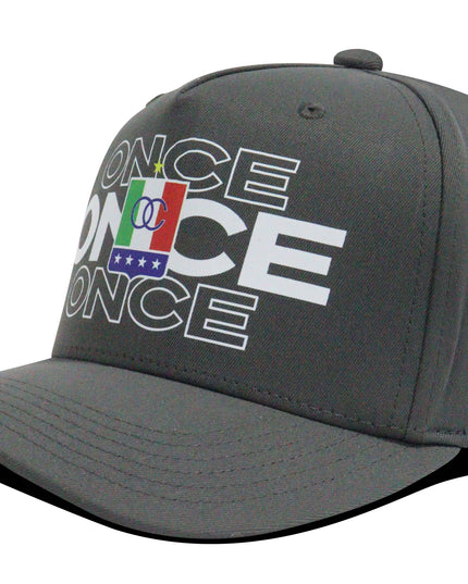 Gorra Once Caldas Oficial Gris